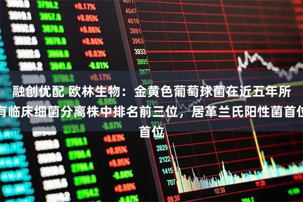 融创优配 欧林生物：金黄色葡萄球菌在近五年所有临床细菌分离株中排名前三位，居革兰氏阳性菌首位