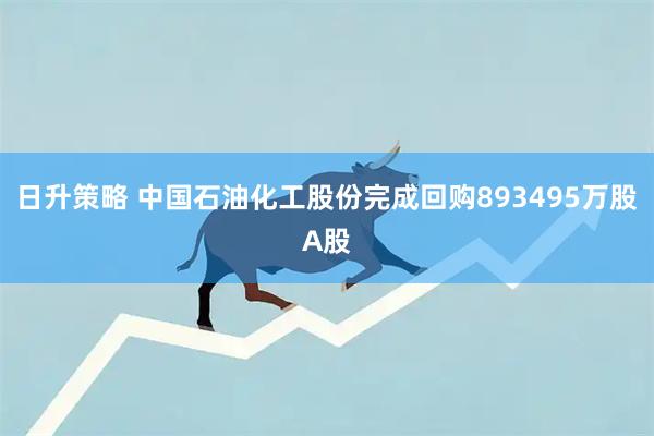 日升策略 中国石油化工股份完成回购893495万股A股